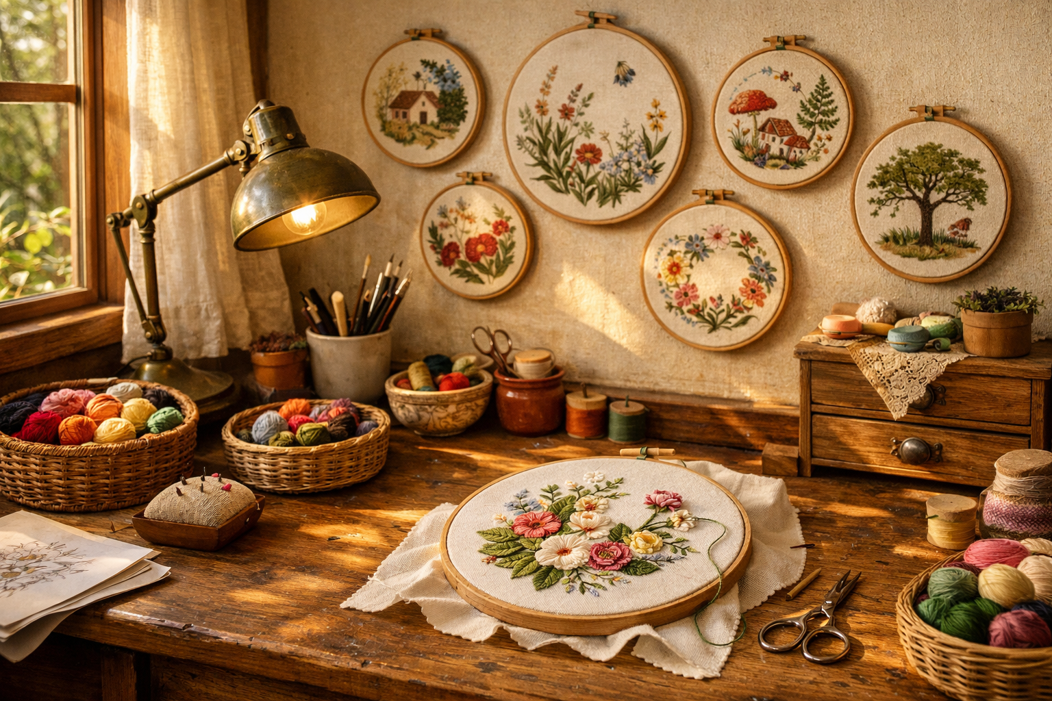 Kasnak nakisi atolye calisma ortami